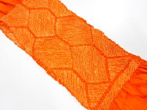 正絹　絞り　帯揚げ